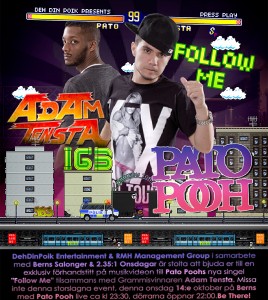 Pato Pooh feat. Adam Tensta - Follow Me