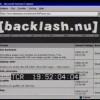 Backlash forum år 2000 (skärdump från inslaget i SVTs "Sajber")