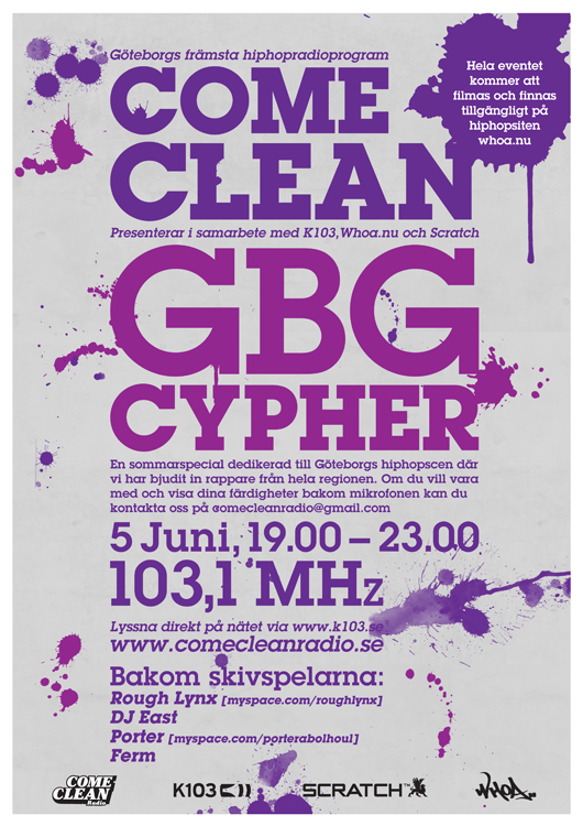 comeclean_cypher_affisch